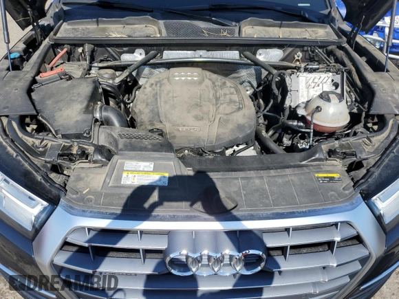 2018 Audi Q5 Premium Plus z VIN WA1BNAFY7J2165573, wystawiony jako Copart lot #56040975 z przebiegiem 75 330 mil mil oraz Szkoda całkowita • Salvage title. Historia ofert i sprzedaży dostępna na DreamBid. Obrazek 12.