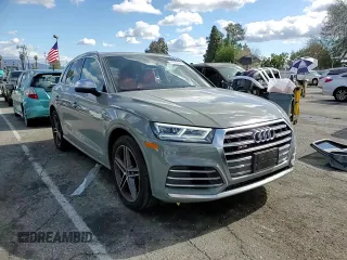 2020 Audi SQ5 Premium Plus with VIN WA1B4AFY1L2123096, listed as a Copart auction lot 41638784 with 31,705 mi miles and . Bid and sale history available at DreamBid. Image 11.