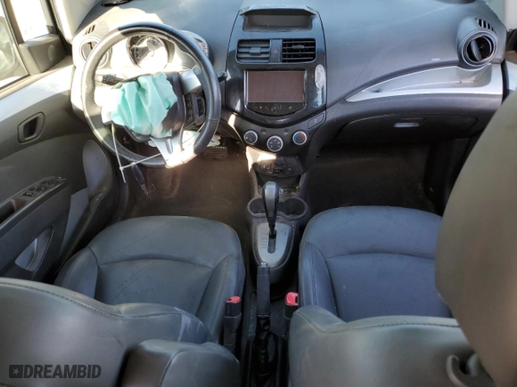 2015 Chevrolet Spark LT with VIN KL8CF6S99FC780266, listed as a Copart auction lot 86991734 with 1 mi miles and Salvage Title. Bid and sale history available at carsss.com. Image 8.