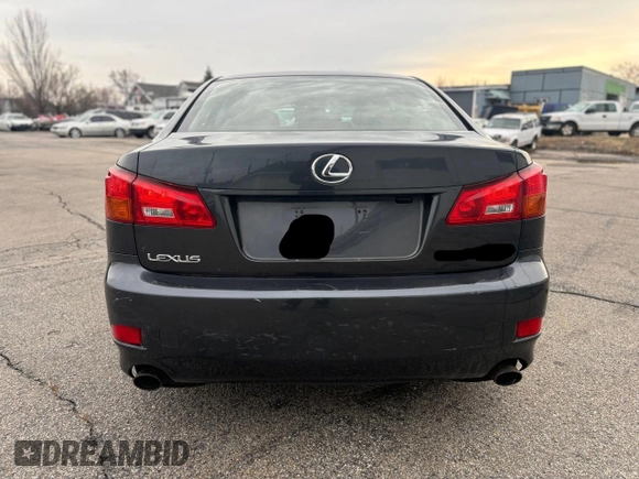 2006 Lexus IS 250 with VIN JTHCK262062006386, listed as a Copart auction lot 52054335 with 194,983 mi miles and Clean Title. Bid and sale history available at DreamBid. Image 9.