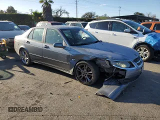 2007 Saab 9-5 Aero with VIN YS3EH49G373504310, listed as a Copart auction lot 44710885 with 151,429 mi miles and Salvage Title. Bid and sale history available at carsss.com. Image 4.