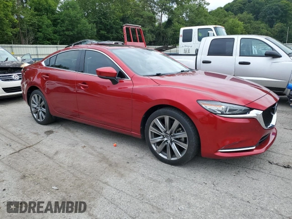 2019 Mazda 6 Grand Touring Reserve with VIN JM1GL1WY0K1501718, listed as a Copart auction lot 64240123 with 70,306 mi miles and . Bid and sale history available at DreamBid. Image 4.