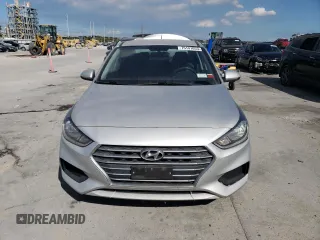 2019 Hyundai Accent SE with VIN 3KPC24A3XKE044640, listed as a Copart auction lot 75141053 with 76,199 mi miles. Bid and sale history available at carsss.com. Image 5.