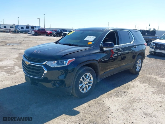 2020 Chevrolet Traverse LS with VIN 1GNERFKW9LJ206116, listed as a IAAI auction lot 41757975 with 136,546 mi miles. Bid and sale history available at carsss.com. Image 18.