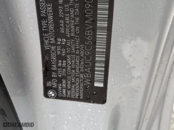 2011 BMW 1 Series 135i with VIN WBAUC9C56BVM09045, listed as a Copart auction lot 73316874 with 125,679 mi miles and Salvage Title. Bid and sale history available at carsss.com. Image 12.