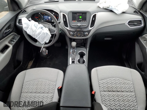 2023 Chevrolet Equinox LT with VIN 3GNAXUEG8PS197992, listed as a Copart auction lot 53134655 with 27,482 mi miles and Non Repairable. Bid and sale history available at DreamBid. Image 8.