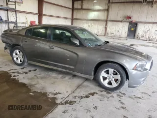 2012 Dodge Charger SE with VIN 2C3CDXBG6CH100399, listed as a Copart auction lot 50020325 with 99,546 mi miles and Salvage Title. Bid and sale history available at DreamBid. Image 4.