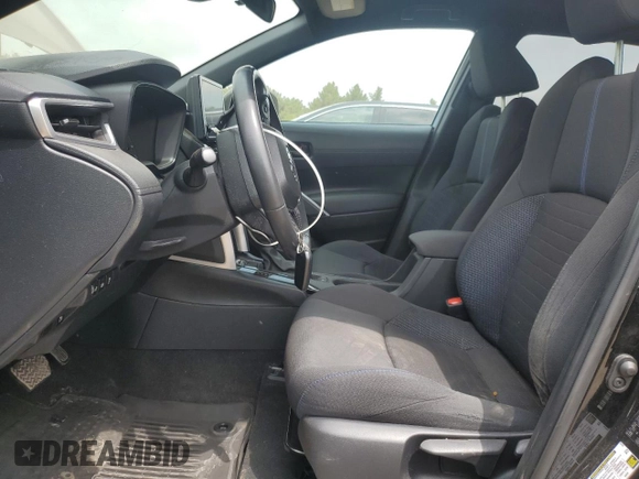 2023 Toyota Corolla Cross Hybrid S with VIN 7MUFBABG6PV014258, listed as a Copart auction lot 56750315 with 93,660 mi miles and Salvage title. Bid and sale history available at DreamBid. Image 7.