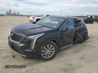 2022 Cadillac XT4 FWD Premium Luxury with VIN 1GYFZCR42NF135325, listed as a Copart auction lot 43133215 with 48,998 mi miles and Salvage Title. Bid and sale history available at carsss.com. Image 1.