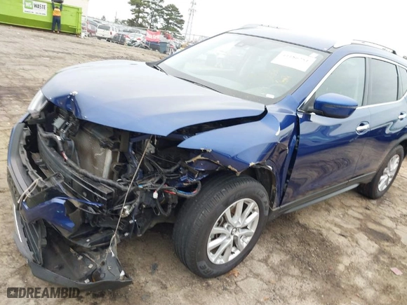2019 Nissan Rogue SV with VIN KNMAT2MV0KP535112, listed as a IAAI auction lot 41186251 with 64288 miles. Bid and sale history available at carsss.com. Image 2.