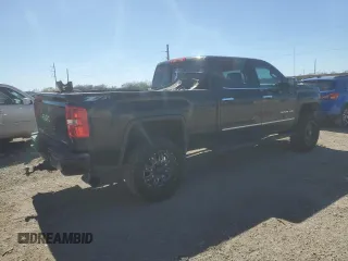 2015 GMC Sierra 2500HD available WiFi Denali with VIN 1GT120E83FF182179, listed as a Copart auction lot 47544795 with 113,815 mi miles and Salvage Title. Bid and sale history available at carsss.com. Image 3.