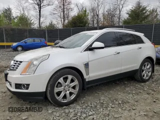 2015 Cadillac SRX Premium Collection with VIN 3GYFNGE36FS557501, listed as a Copart auction lot 51710115 with 95,198 mi miles and Clean Title. Bid and sale history available at carsss.com. Image 1.