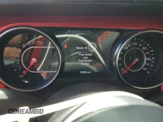 2021 Jeep Wrangler Unlimited Rubicon z VIN 1C4JJXFG5MW767036, wystawiony jako Copart lot #56918355 z przebiegiem 52 994 mil mil oraz Szkoda całkowita • Salvage title. Historia ofert i sprzedaży dostępna na DreamBid. Obrazek 12.