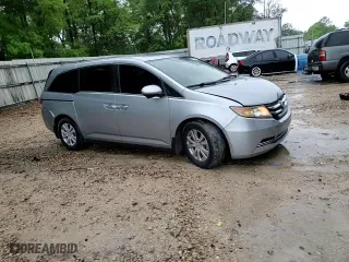 2016 Honda Odyssey EX-L with VIN 5FNRL5H64GB143629, listed as a Copart auction lot 51937415 with 113,880 mi miles and Salvage Title. Bid and sale history available at carsss.com. Image 14.