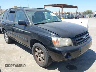 2005 Toyota Highlander with VIN JTEGD21A050118865, listed as a IAAI auction lot 42555892 with 240,775 mi miles and . Bid and sale history available at DreamBid. Image 1.