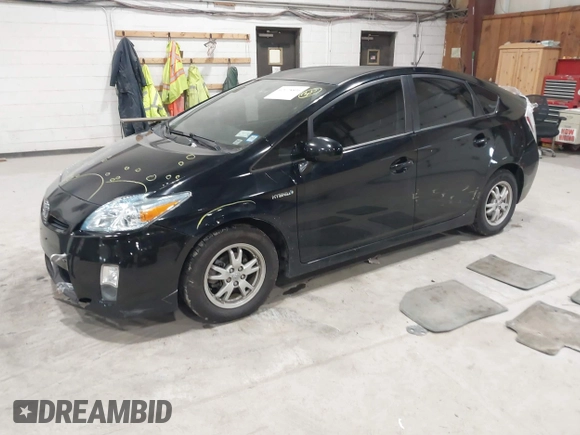 2010 Toyota Prius II with VIN JTDKN3DU1A1302109, listed as a IAAI auction lot 42018896 with 125,169 mi miles. Bid and sale history available at carsss.com. Image 17.