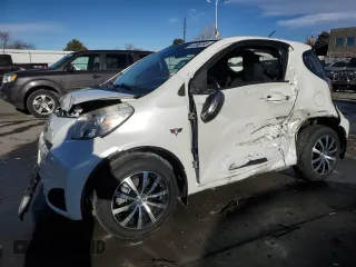2014 Scion iQ with VIN JTNJJXB01EJ026837, listed as a Copart auction lot 43596385 with 52,826 mi miles and Salvage Title. Bid and sale history available at carsss.com. Image 1.