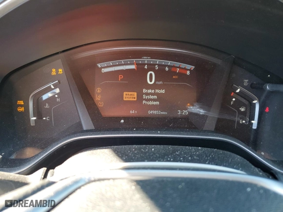 2020 Honda CR-V EX with VIN 7FARW1H5XLE025350, listed as a Copart auction lot 48080055 with 49,853 mi miles and Salvage Title. Bid and sale history available at carsss.com. Image 9.