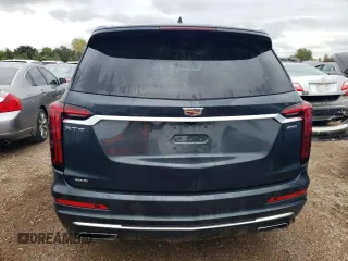 2021 Cadillac XT6 Premium Luxury with VIN 1GYKPDRS0MZ234814, listed as a Copart auction lot 69219154 with 25,493 mi miles and Salvage Title. Bid and sale history available at carsss.com. Image 6.