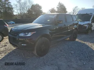 2017 Land Rover Range Rover Sport HSE with VIN SALWR2FK6HA668422, listed as a Copart auction lot 50523205 with 138,800 mi miles and Clean Title. Bid and sale history available at carsss.com. Image 1.