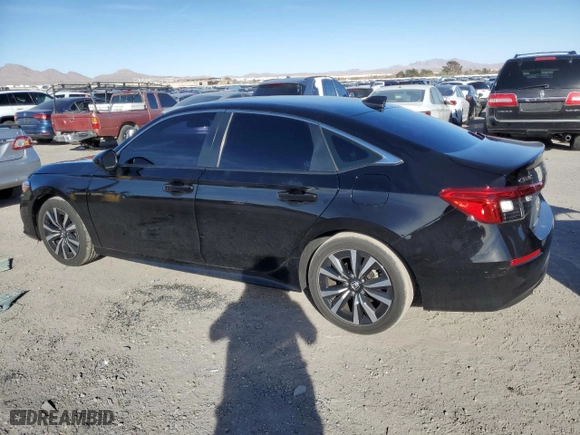 2022 Honda Civic Sedan EX with VIN 2HGFE1F74NH310436, listed as a Copart auction lot 47140545 with 44,464 mi miles and Salvage Title. Bid and sale history available at carsss.com. Image 2.