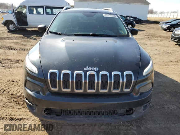 2016 Jeep Cherokee 75th Anniversary with VIN 1C4PJMCB5GW283468, listed as a Copart auction lot 47534555 with 217,513 mi miles and Clean Title. Bid and sale history available at carsss.com. Image 5.