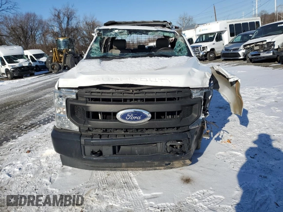 2020 Ford F-250 XL with VIN 1FT7X2A64LED97969, listed as a Copart auction lot 85170604 with Not provided miles and Salvage title. Bid and sale history available at DreamBid. Image 5.