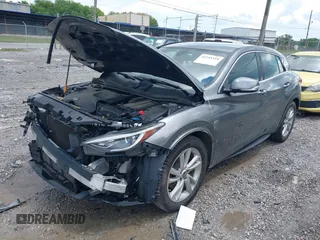 2017 Infiniti QX30 Luxury with VIN SJKCH5CP8HA039353, listed as a IAAI auction lot 42245318 with 110,551 mi miles and . Bid and sale history available at DreamBid. Image 17.