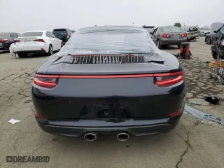 2017 Porsche 911 Carrera S with VIN WP0AB2A96HS124734, listed as a Copart auction lot 85982504 with 42,266 mi miles and Salvage Title. Bid and sale history available at carsss.com. Image 6.