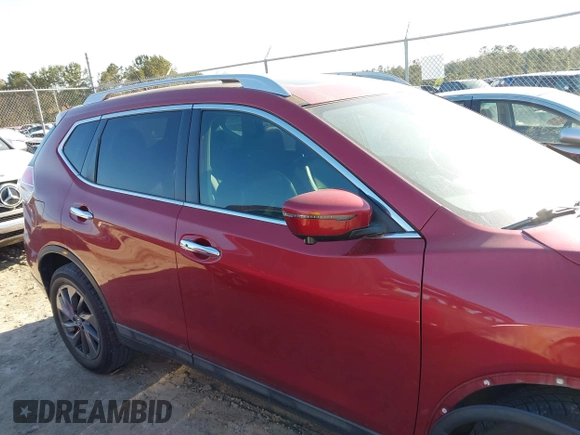 2016 Nissan Rogue SL with VIN 5N1AT2MTXGC866420, listed as a IAAI auction lot 41868507 with 151,218 mi miles. Bid and sale history available at carsss.com. Image 13.