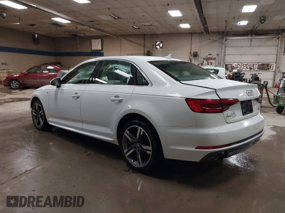 2017 Audi A4 Premium Plus z VIN WAUENAF45HN039427, wystawiony jako IAAI lot #41595241 z przebiegiem 64 605 mil mil oraz . Historia ofert i sprzedaży dostępna na DreamBid. Obrazek 3.