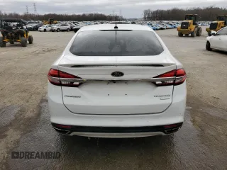 2017 Ford Fusion Titanium with VIN 3FA6P0K96HR151542, listed as a Copart auction lot 48362045 with 135,603 mi miles and Salvage Title. Bid and sale history available at carsss.com. Image 6.