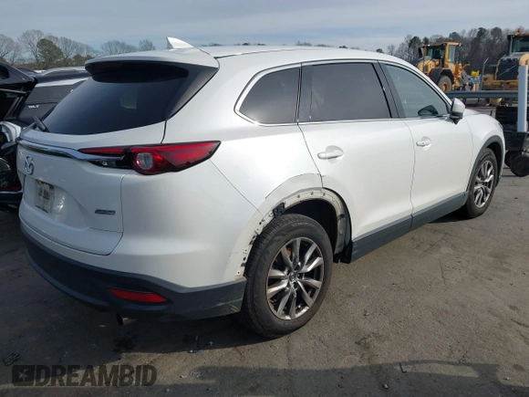 2018 Mazda CX-9 Touring with VIN JM3TCACY7J0221051, listed as a IAAI auction lot 41608576 with 156,860 mi miles. Bid and sale history available at carsss.com. Image 4.