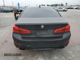 2018 BMW 5 Series 540i with VIN WBAJE5C56JG917606, listed as a Copart auction lot 54196055 with 85,207 mi miles and Salvage title. Bid and sale history available at DreamBid. Image 6.
