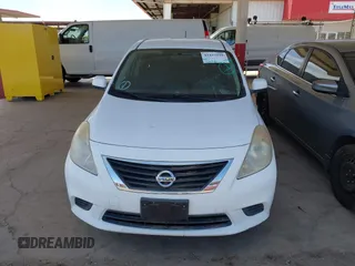 2012 Nissan Versa SV with VIN 3N1CN7AP9CL848021, listed as a IAAI auction lot 42153195 with 155,770 mi miles. Bid and sale history available at carsss.com. Image 6.
