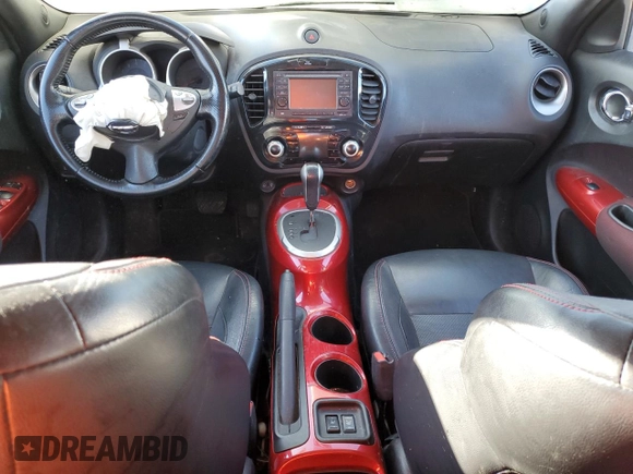 2012 Nissan Juke SL with VIN JN8AF5MV9CT115936, listed as a Copart auction lot 49877285 with Not Provided miles and Salvage Title. Bid and sale history available at DreamBid. Image 8.