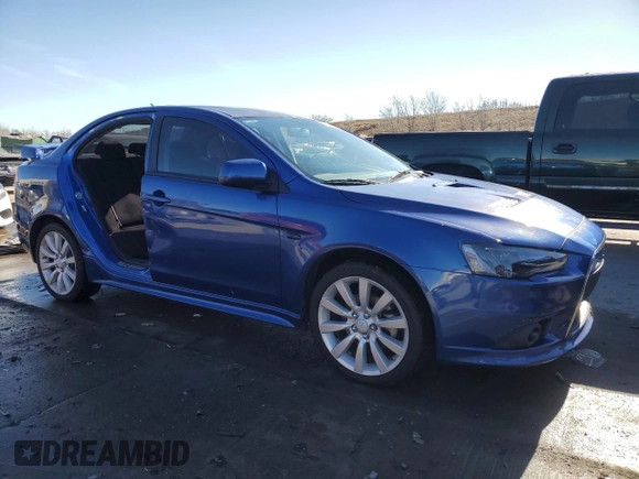 2009 Mitsubishi Lancer with VIN JA3AV66V39U028312, listed as a Copart auction lot 46925055 with 138,138 mi miles and Salvage Title. Bid and sale history available at DreamBid. Image 4.