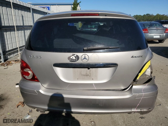 2007 Mercedes-Benz R-Class 3.5L with VIN 4JGCB65E57A059186, listed as a Copart auction lot 81681714 with 139,669 mi miles and Salvage Title. Bid and sale history available at carsss.com. Image 6.