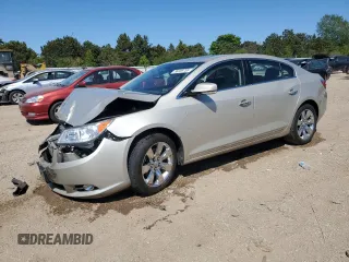 2013 Buick LaCrosse Premium 2 with VIN 1G4GH5E33DF158435, listed as a Copart auction lot 56209755 with 77,565 mi miles and Salvage title. Bid and sale history available at DreamBid. Image 1.