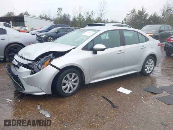 2021 Toyota Corolla LE with VIN 5YFEPMAE3MP251903, listed as a IAAI auction lot 41568664 with 96,711 mi miles and . Bid and sale history available at DreamBid. Image 17.