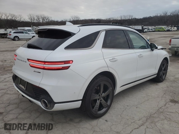 2025 Genesis GV70 Sport с VIN 5NMMCDTC4SH026416, выставлен на аукционе Copart как лот 86396114 с пробегом 1 623 миль миль и Списание • Salvage title. История ставок и продаж доступна на DreamBid. Изображение 3.