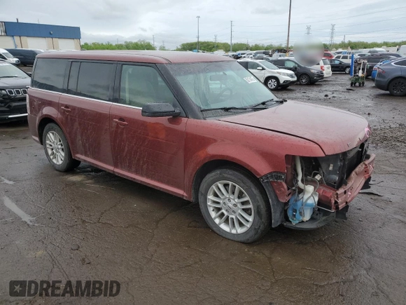 2014 Ford Flex SEL z VIN 2FMGK5C86EBD31786, wystawiony jako Copart lot #56174475 z przebiegiem 140 319 mil mil oraz Czysty tytuł • Clean title. Historia ofert i sprzedaży dostępna na DreamBid. Obrazek 4.