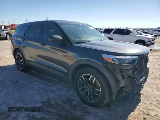 2020 Ford Explorer with VIN 1FMSK7BH0LGB73457, listed as a Copart auction lot 86000634 with 175,343 mi miles and Salvage Title. Bid and sale history available at carsss.com. Image 4.