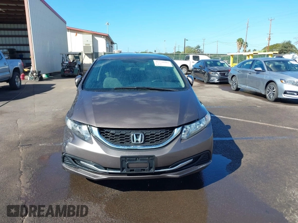 2015 Honda Civic LX with VIN 2HGFB2F54FH521831, listed as a IAAI auction lot 41378803 with 46,226 mi miles and . Bid and sale history available at DreamBid. Image 13.