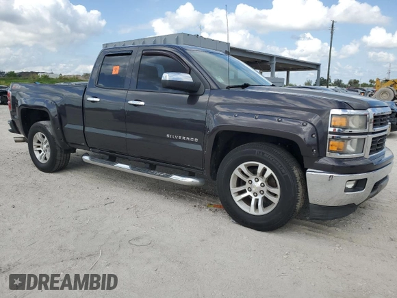 2014 Chevrolet Silverado 1500 LT with VIN 1GCRCREC3EZ180387, listed as a Copart auction lot 56360345 with 134,306 mi miles and Salvage Title. Bid and sale history available at DreamBid. Image 4.