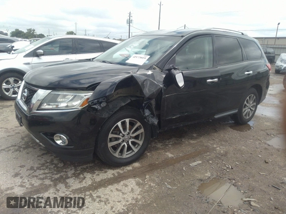 2016 Nissan Pathfinder S with VIN 5N1AR2MN8GC609563, listed as a IAAI auction lot 42173019 with 157,985 mi miles and . Bid and sale history available at DreamBid. Image 17.