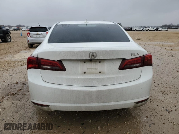 2015 Acura TLX V6 Tech with VIN 19UUB2F53FA023559, listed as a Copart auction lot 46405845 with 172,564 mi miles and Salvage Title. Bid and sale history available at carsss.com. Image 6.