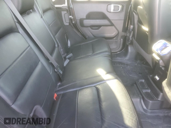 2021 Jeep Wrangler Unlimited Sahara Altitude with VIN 1C4HJXEN3MW659058, listed as a Copart auction lot 48786955 with 88,618 mi miles and Salvage title. Bid and sale history available at DreamBid. Image 10.