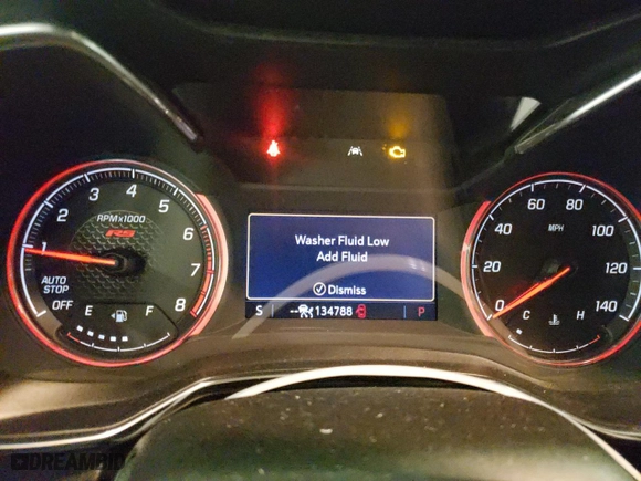 2021 Chevrolet TrailBlazer RS with VIN KL79MTSL1MB121261, listed as a Copart auction lot 51440875 with 134,788 mi miles and Salvage Title. Bid and sale history available at carsss.com. Image 9.