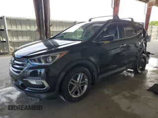 2018 Hyundai Santa Fe 2.4L with VIN 5NMZU3LB8JH102402, listed as a Copart auction lot 61415725 with Not provided miles and Salvage title. Bid and sale history available at DreamBid. Image 1.